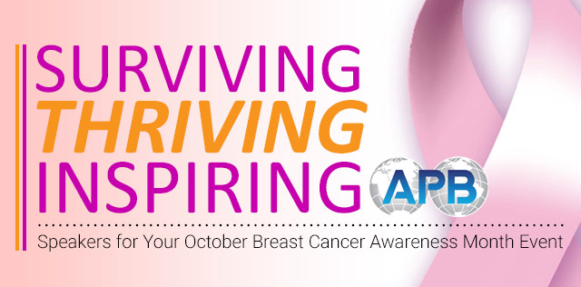 Find a speaker for Breast Cancer Awareness Month